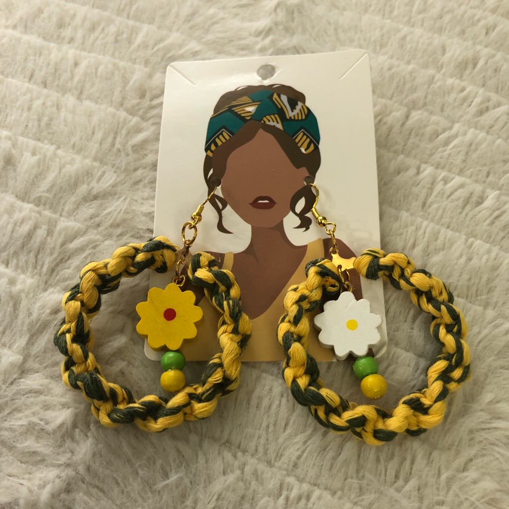 Handmade Macrame Earrings